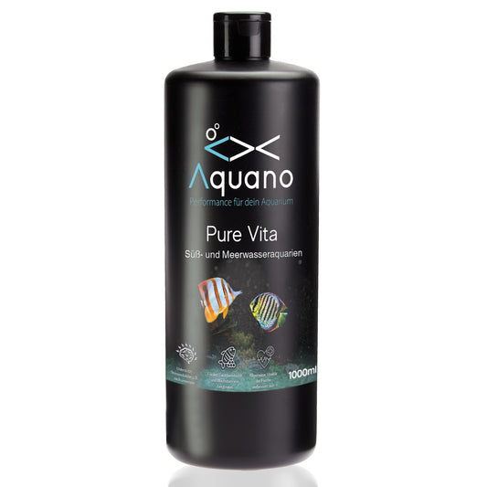 AQUANO Pure Vita 1000ml – Aufbaupräparat für Zierfische - Aquano - Performance für dein Aquarium