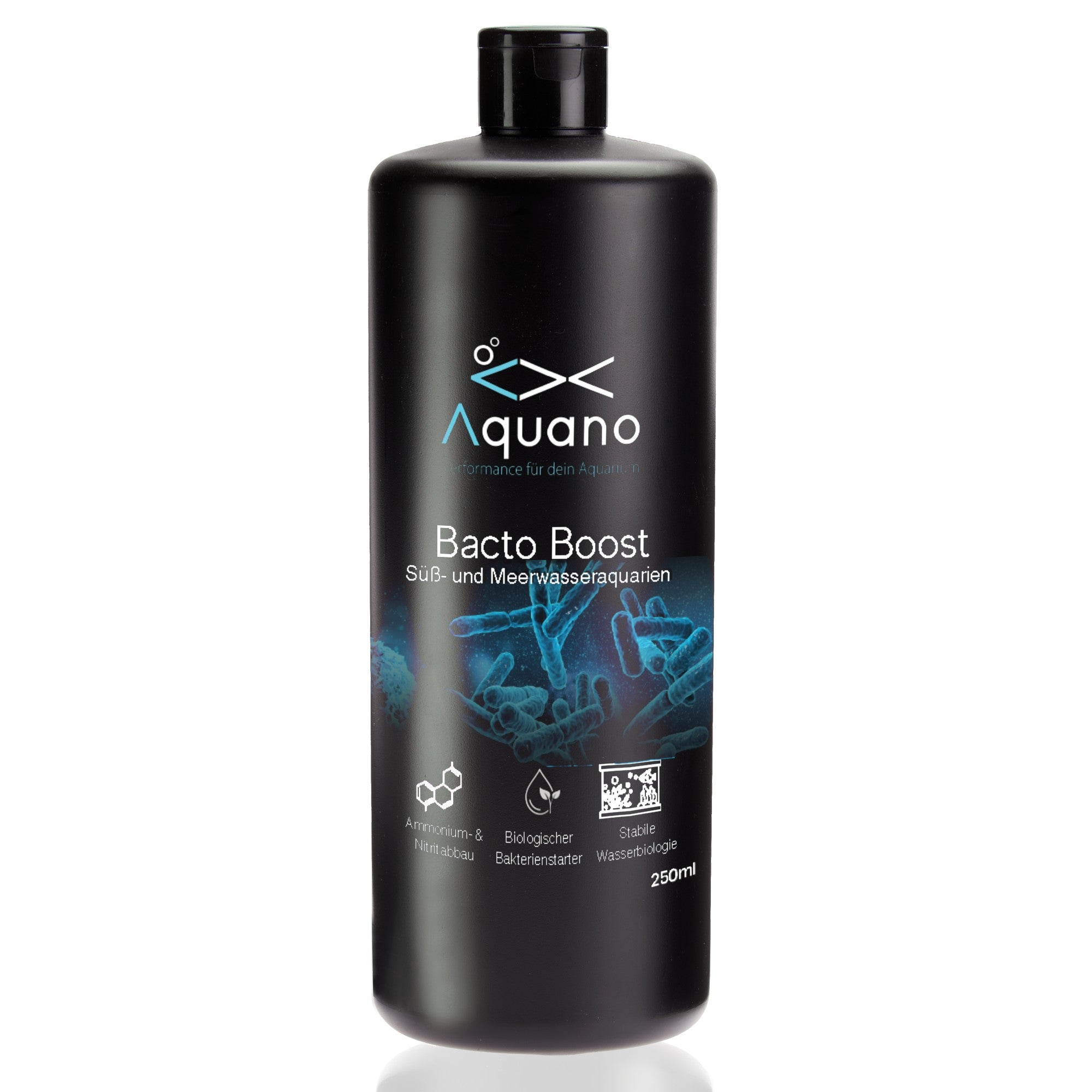 Bacto Boost 250ml – Bakterienstarter für Süß- & Meerwasseraquarien - Aquano - Performance für dein Aquarium