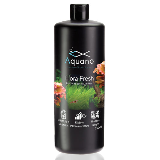 Flora Fresh 250ml – Pflanzendünger & Wasseraufbereiter Süßwasser - Aquano - Performance für dein Aquarium