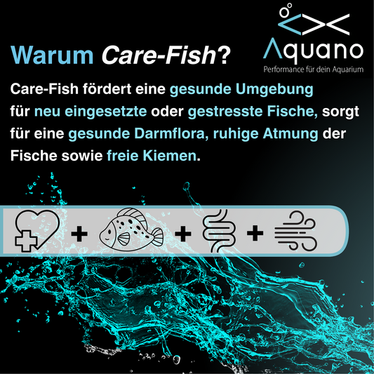 AQUANO Care Fish 250ml – Pflegepräparat für Zierfische - Aquano - Performance für dein Aquarium