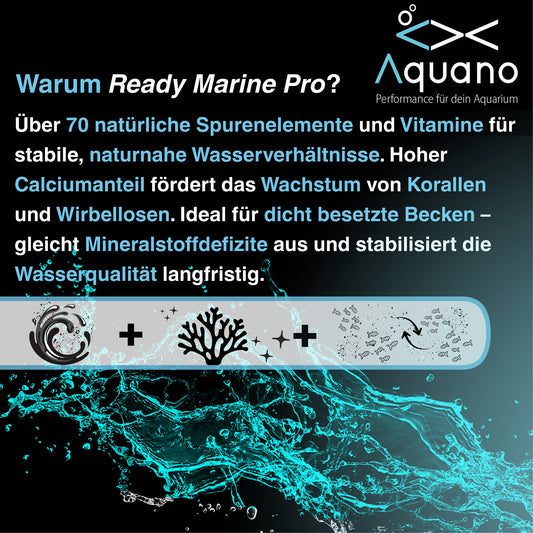 ReadyMarinePro Meersalz für Meerwasseraquarien - Aquano - Performance für dein Aquarium
